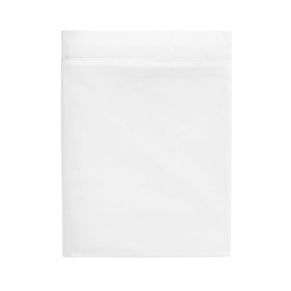 Drap plat blanc 100% satin de coton