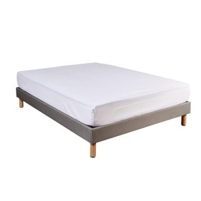 Protège matelas anti-acariens Microstop molleton imperméable - bonnet 27 cm