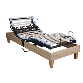 Sommier électrique Someo TPR 50 décor chêne clair
