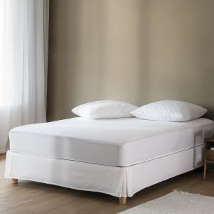 Pack protège matelas et protège oreillers 100% coton anti-acariens - SOMEO