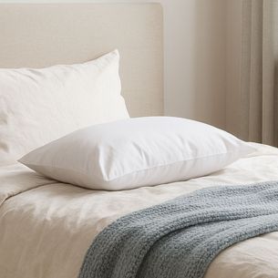 Oreiller anti-punaises et anti-insectes moelleux enveloppe microfibre