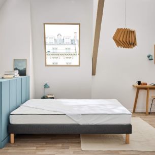 Protège matelas Bultex imperméable et respirant - bonnet extensible 20 à 35 cm
