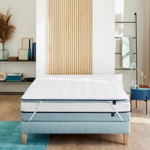 Surmatelas mousse mémoire de forme 7 cm Someo S75 - Hôtellerie