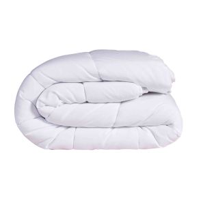 Couette mi-saison recyclée enveloppe microfibre 350g