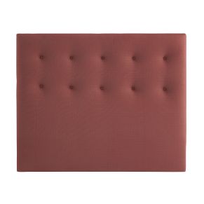 Tête de lit hôtellerie déco capitonnée rouge Crépuscule - SOMEO 140