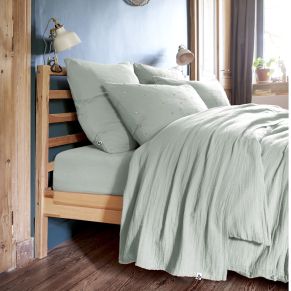 Drap plat gaze de coton Gaïa 