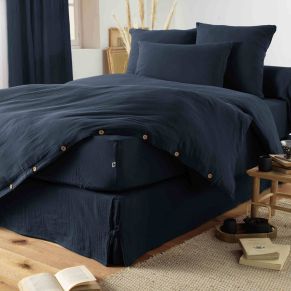 Housse de couette double gaze de coton