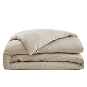 Housse de couette en bambou 240x220 cm naturel pampa