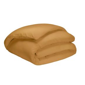 Housse de couette curry 100% coton biologique