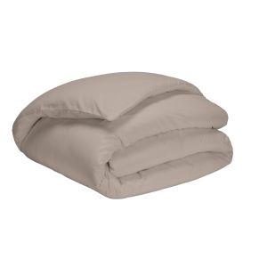Housse de couette percale lin