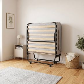 Ensemble Matelas 10cm + Lit pliant 90x190 