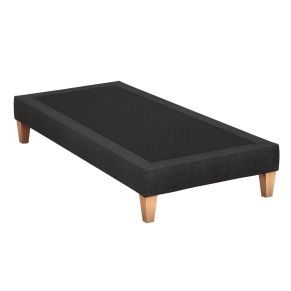Sommier hôtellerie déco tapissier nuit noire - SOMEO 70x190
