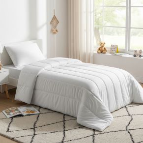 Pack couette 140x200 mi-saison et oreiller enfant Terre de Nuit ambiance