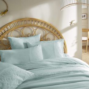 Taie d'oreiller 100% coton broderie anglaise