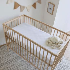 Protège matelas bébé 100% coton anti-acariens - SOMEO