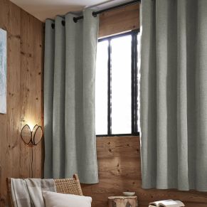 Rideau occultant polaire eucalyptus Terre de Nuit ambiance