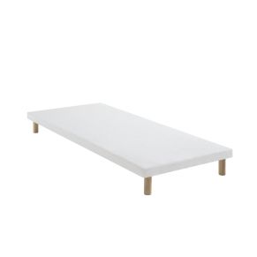 Sommier extra-plat tapissier blanc 7 cm Étoile - SOMEO 70x190