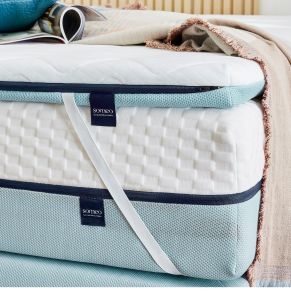 Surmatelas mémoire de forme 7 cm Songe - SOMEO