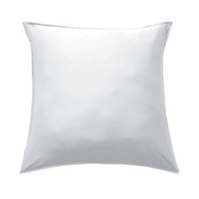 Taie d'oreiller en bambou 63x63 cm blanc