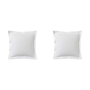 Lot de 2 taies d'oreillers 100% coton