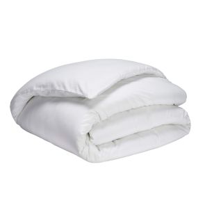 Housse de couette percale blanc - Hôtellerie