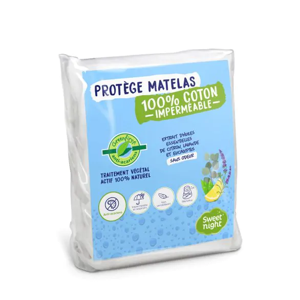 Protège Matelas Molleton Imperméable 100% Coton pour Clic-Clac