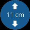 11 cm
